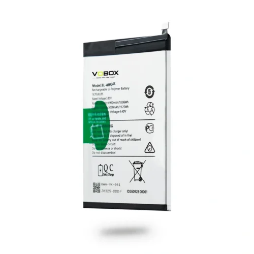 A 5000mAh Replacement Built for Infinix Hot 11T – BL-49GX - Product Infinix Bl 49gx 04 Side Shadow - VOBOX Phone Rep...