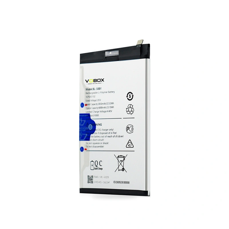 Simplify Infinix Hot Play Stocking with a 6000mAh BL-58BX Battery - Product Infinix Bl 58bx 02 Side - VOBOX Phone Replacem...