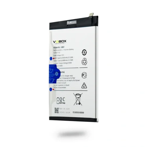 Simplify Infinix Hot Play Stocking with a 6000mAh BL-58BX Battery - Product Infinix Bl 58bx 04 Side Shadow - VOBOX Phone R...