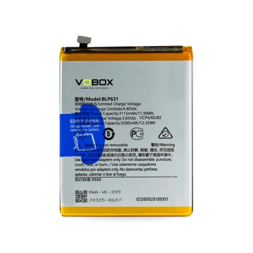 One 3200mAh Battery for OPPO F3 and F5 Series – BLP631</trp-post-contain...
