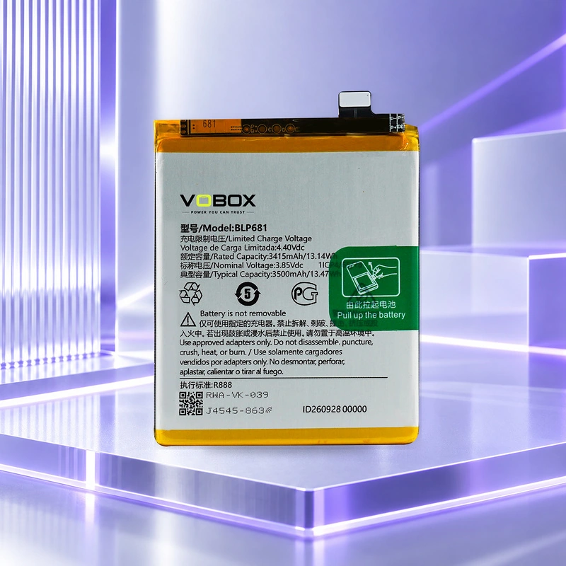 Long-Life Pure-Cobalt Battery BLP681 for OPPO R17 and More - OPPO Battery - VOBOX Phone Replacement Battery Manufacturer |...