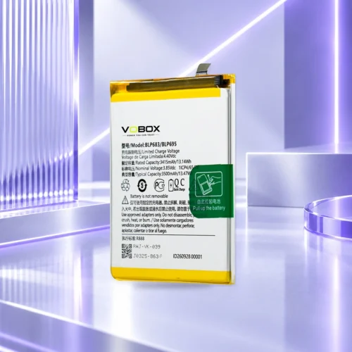 Cross-Brand 3500mAh Battery for OPPO F9 Pro and realme 2 Pro – BLP683 - Product Oppo Blp683 02 Side - VOBOX Phone Re...