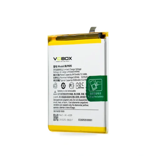 3500mAh Battery Replacement for realme U1 – BLP695 - Product Oppo Blp695 02 Side - VOBOX Phone Replacement Battery M...