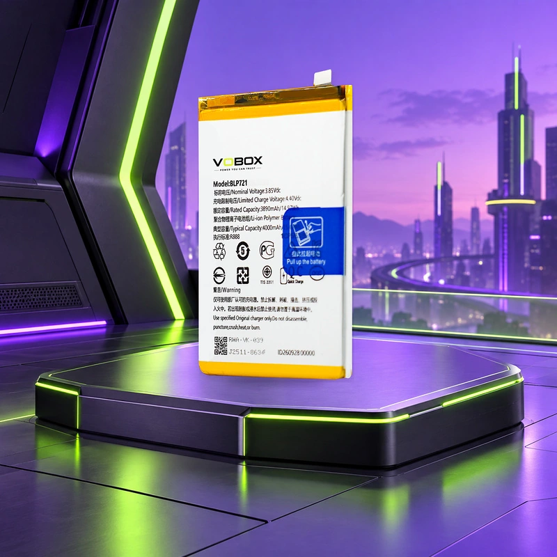 Long-Lasting Pure-Cobalt Battery BLP721 for realme C2 - O...