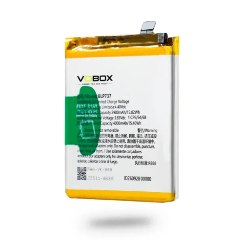 4000mAh Replacement Battery for OPPO Reno2 F – BLP737 - Product Oppo Blp737 04 Side Shadow - VOBOX Phone Replacement...