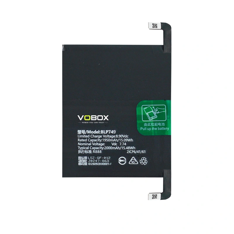 Dual-Cell 7.74V Battery for realme X2 Pro – BLP749 ...