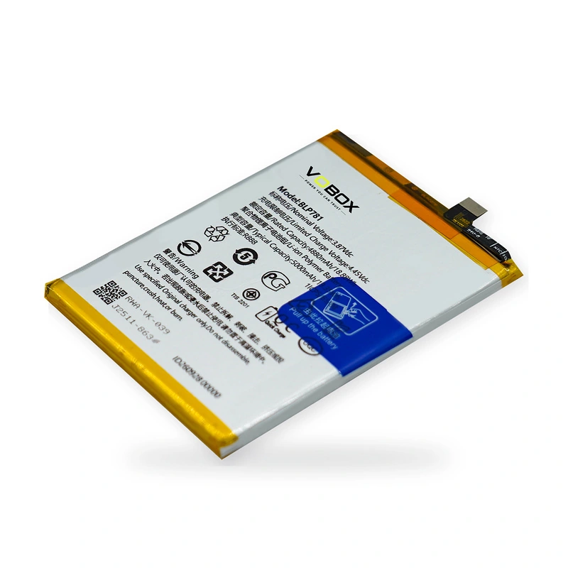 5000mAh Multi-Model Battery for OPPO A52 A72 and A92 – BLP781 - Product Oppo Blp781 03 Angle - VOBOX Phone Replaceme...