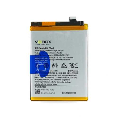 5000mAh Replacement Power for OPPO K7x 5G – BLP843 ...