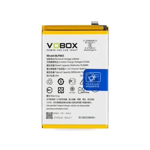 5800mAh Extended Runtime for OPPO A5 Pro – BLPB65 Replacement Battery</t...