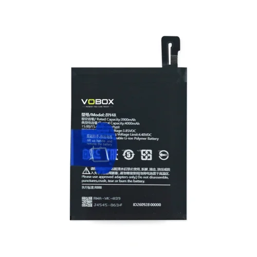 Bring Everyday Power Back to Redmi Note 6 Pro – 4000mAh BN48 Battery - Product Redmi Bn48 01 Front - VOBOX Phone Rep...