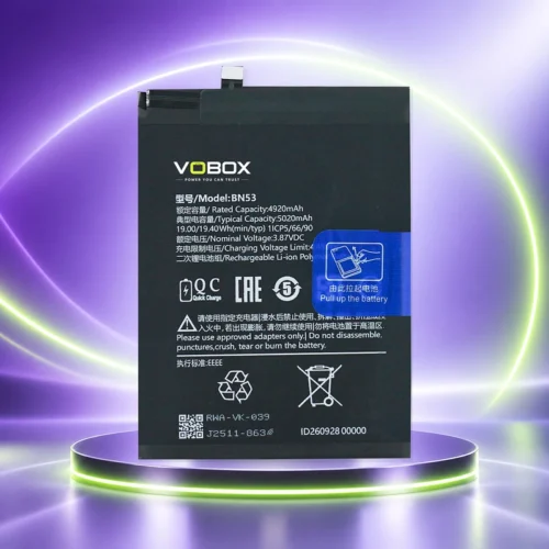 5020mAh Repair Battery for Redmi Note 9 Pro and Note 10 Pro – BN53</trp-...