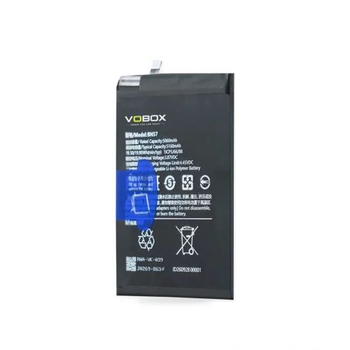 5160mAh Replacement for POCO X3 Pro and X3 NFC – BN57 Battery - Product Redmi Bn57 02 Side - VOBOX Phone Replacement...