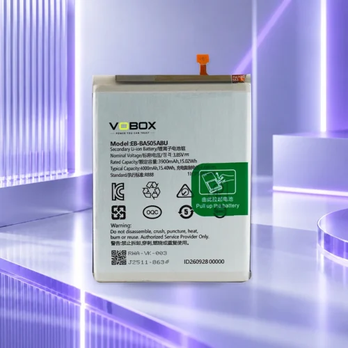 Six Samsung A and M Models Covered by One 4000mAh EB-BA505ABU Battery - Product Samsung Eb Ba505abu 01 Front - VOBOX Phone...