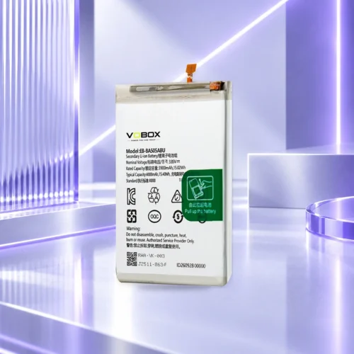 Six Samsung A and M Models Covered by One 4000mAh EB-BA505ABU Battery - Product Samsung Eb Ba505abu 02 Side - VOBOX Phone ...