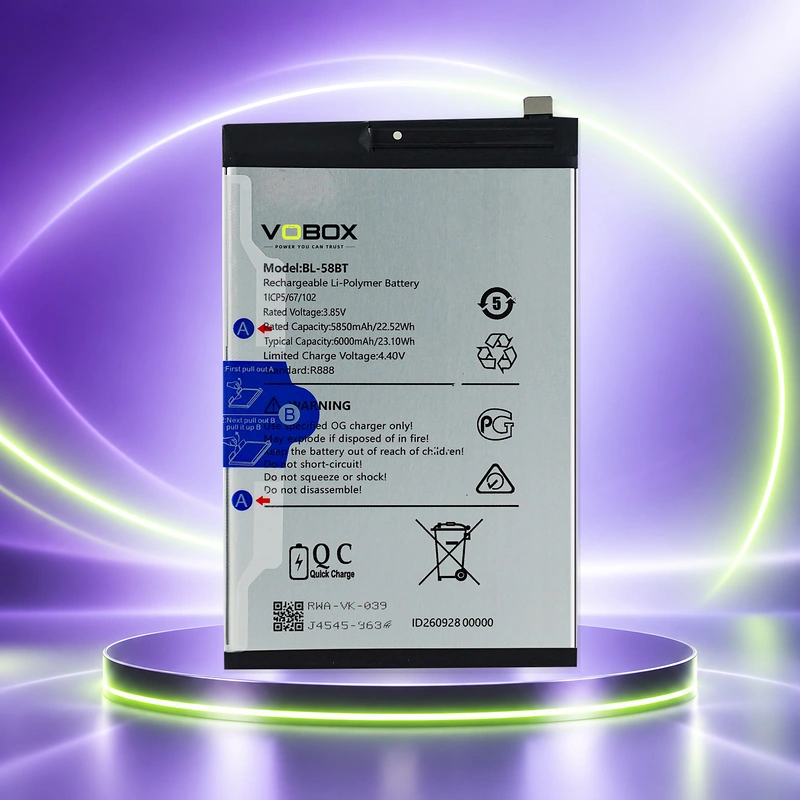 Wide-Compatibility Long-Life Battery BL-58BT for TECNO POUVOIR 4 and 11 More Listed Models - TECNO Battery - VOBOX Phone R...