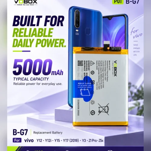 Seven-Model Coverage for vivo Y12 and Z1 Pro – 5000mAh B-G7 Battery - Product Vivo B G7 1 - VOBOX Phone Replacement ...