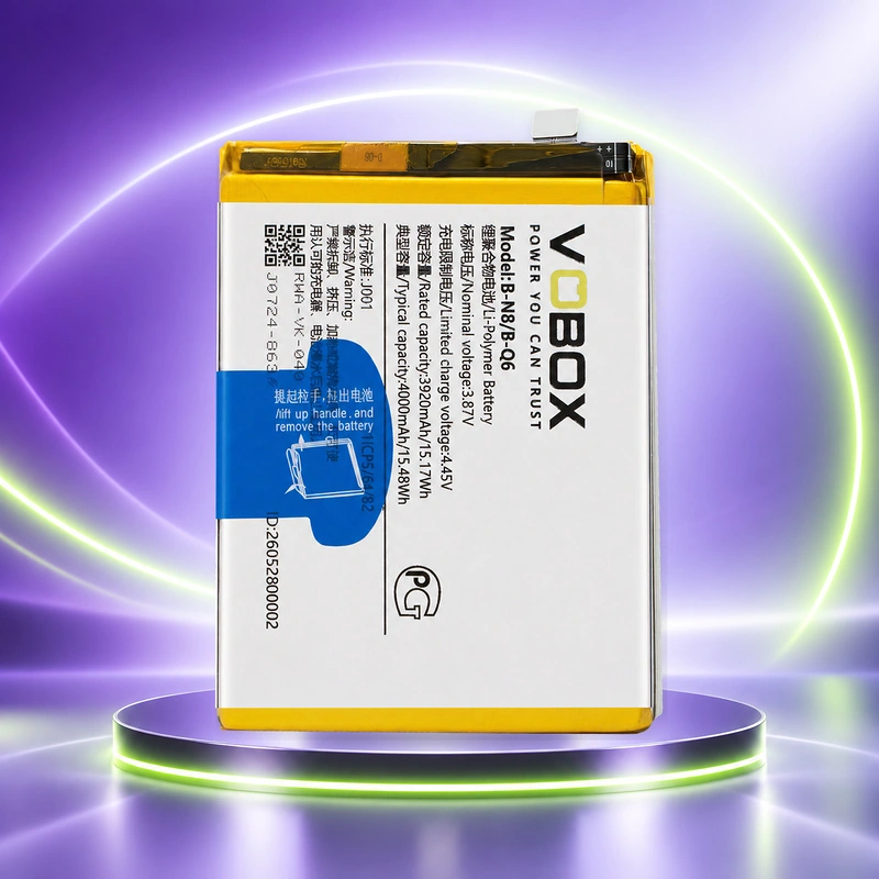 Long-Life Pure-Cobalt Battery B-N8 / B-Q6 for vivo V20 and More - Vivo Battery - VOBOX Phone Replacement Battery Manufactu...