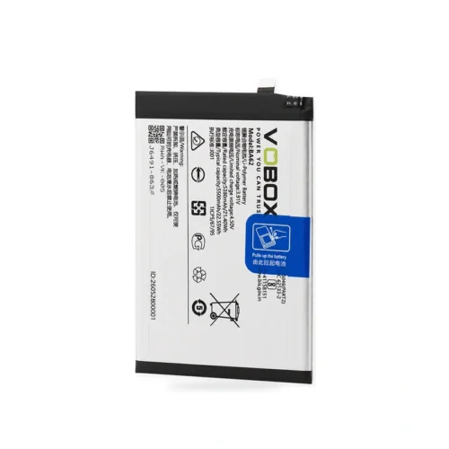 5500mAh Extended-Runtime Replacement for vivo Y29 4G – BA62 Battery - Product Vivo Ba62 02 Side - VOBOX Phone Replac...