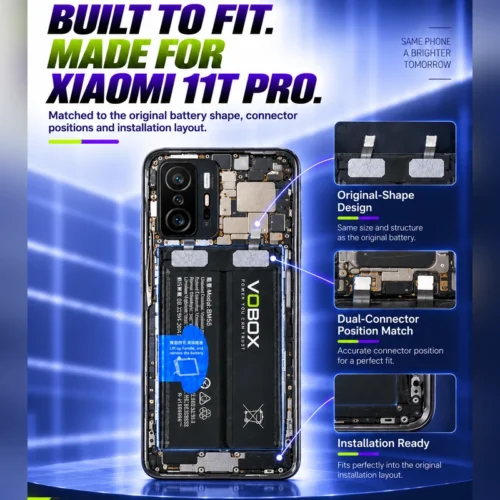 High-Power Dual-Cell Battery BM58 for Xiaomi 11T PRO - Xi...